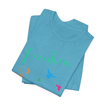 Freedom Birds T‑Shirt Short Sleeve