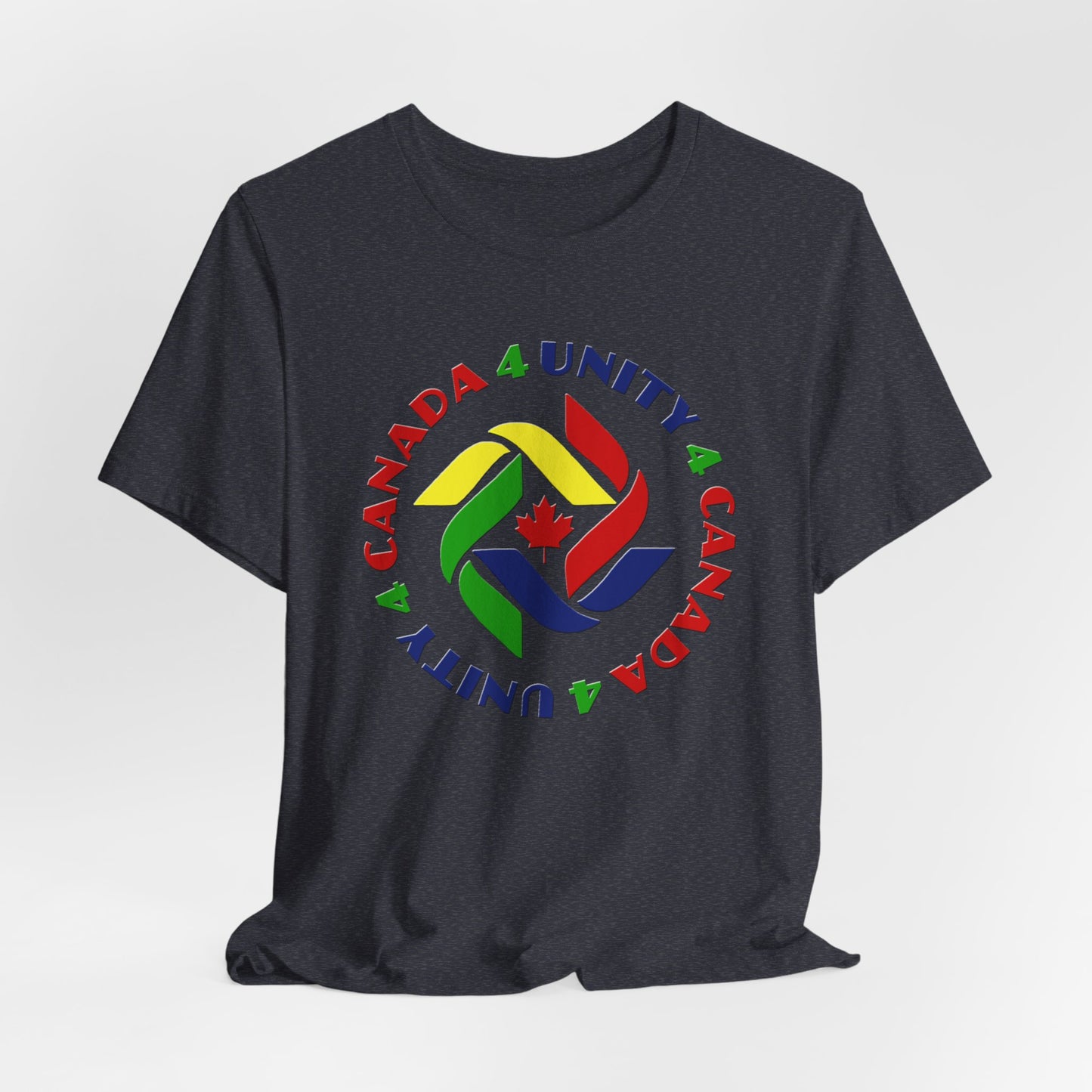Unity 4 Canada Crayon Colours T-Shirt Short Sleeve