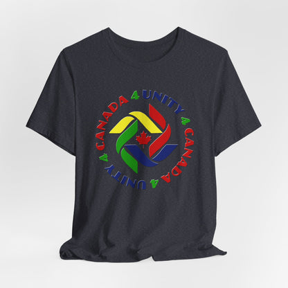 Unity 4 Canada Crayon Colours T-Shirt Short Sleeve
