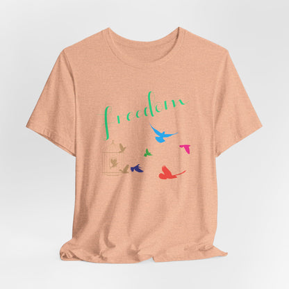 Freedom Birds T‑Shirt Short Sleeve