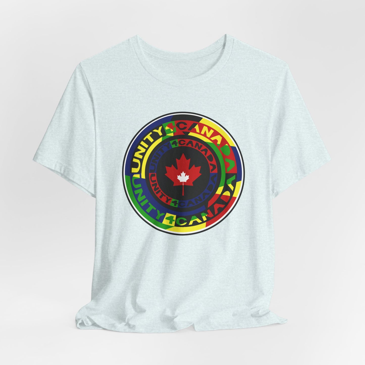 Unity 4 Canada Multi Colour T-Shirt Short Sleeve