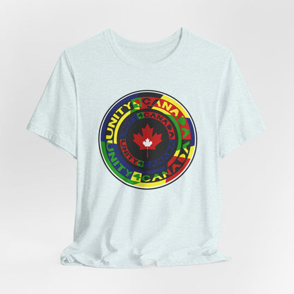 Unity 4 Canada Multi Colour T-Shirt Short Sleeve