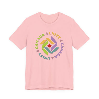 Unity 4 Canada  Pastel T-Shirt Short Sleeve