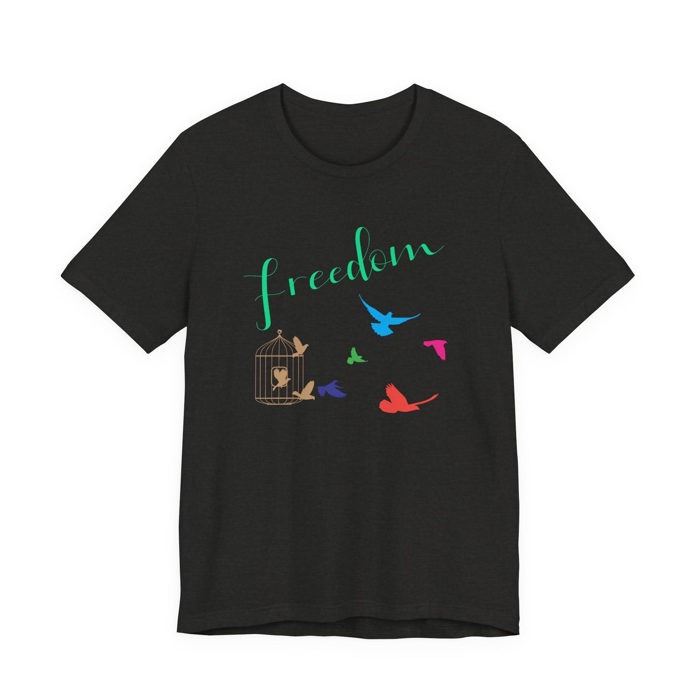 Freedom Birds T‑Shirt Short Sleeve