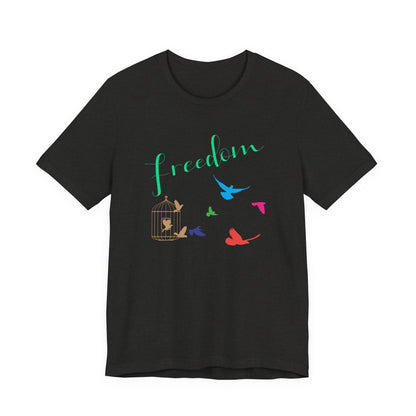 Freedom Birds T‑Shirt Short Sleeve