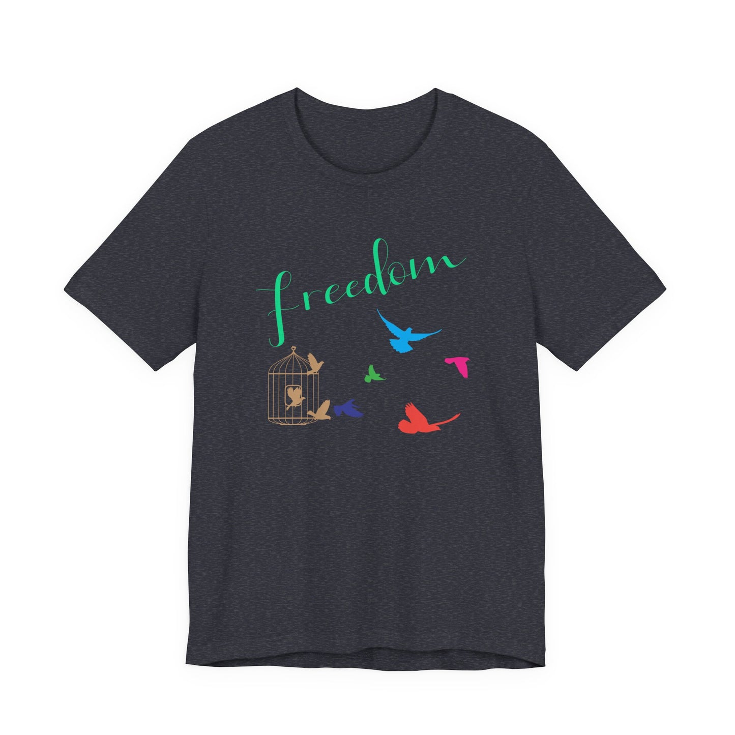 Freedom Birds T‑Shirt Short Sleeve