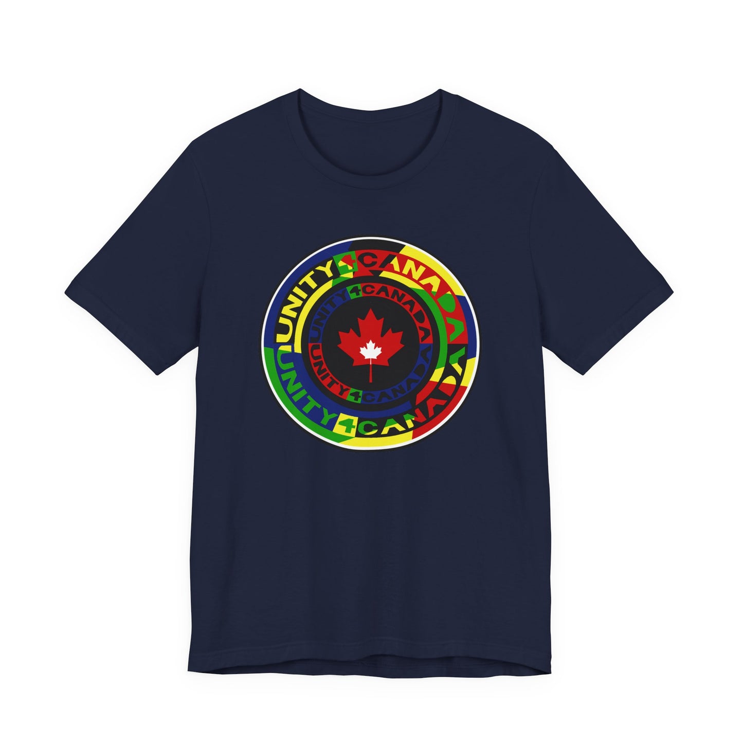 Unity 4 Canada Multi Colour T-Shirt Short Sleeve