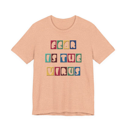 Fear Is The Virus 8 Multi Colour T-Shirt Short Sleeve