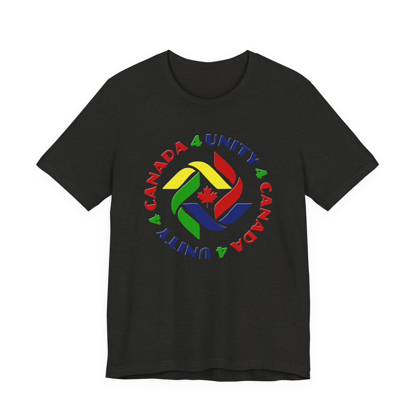 Unity 4 Canada Crayon Colours T-Shirt Short Sleeve