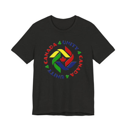 Unity 4 Canada Crayon Colours T-Shirt Short Sleeve