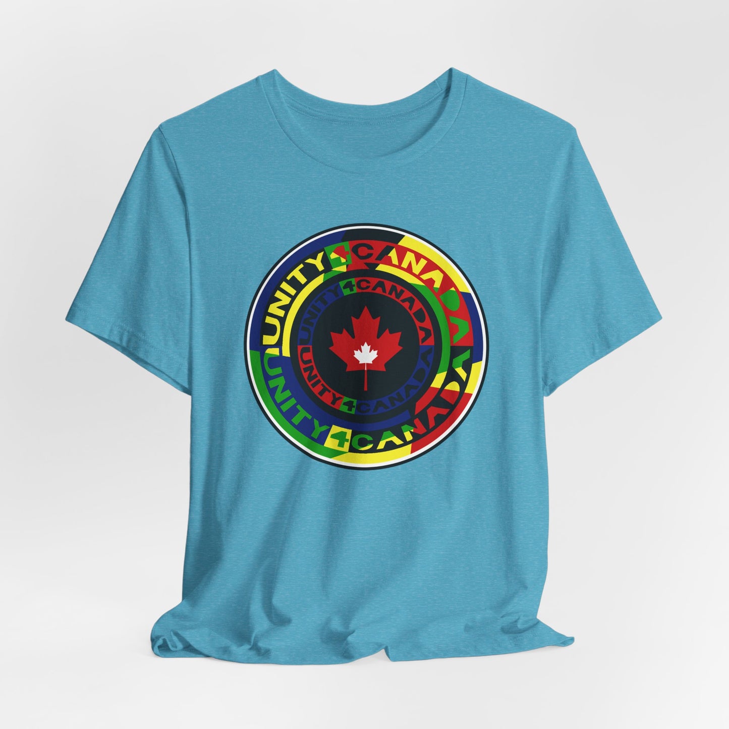 Unity 4 Canada Multi Colour T-Shirt Short Sleeve