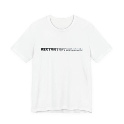 Victory Of The Light Grey Banner T-Shirt Short Sleeve