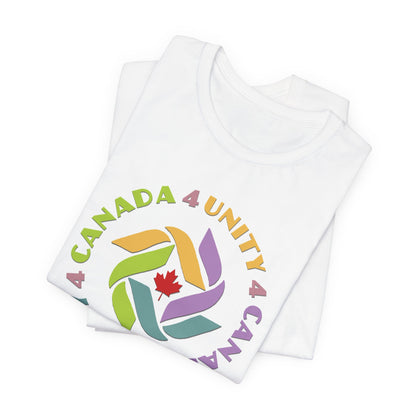 Unity 4 Canada  Pastel T-Shirt Short Sleeve
