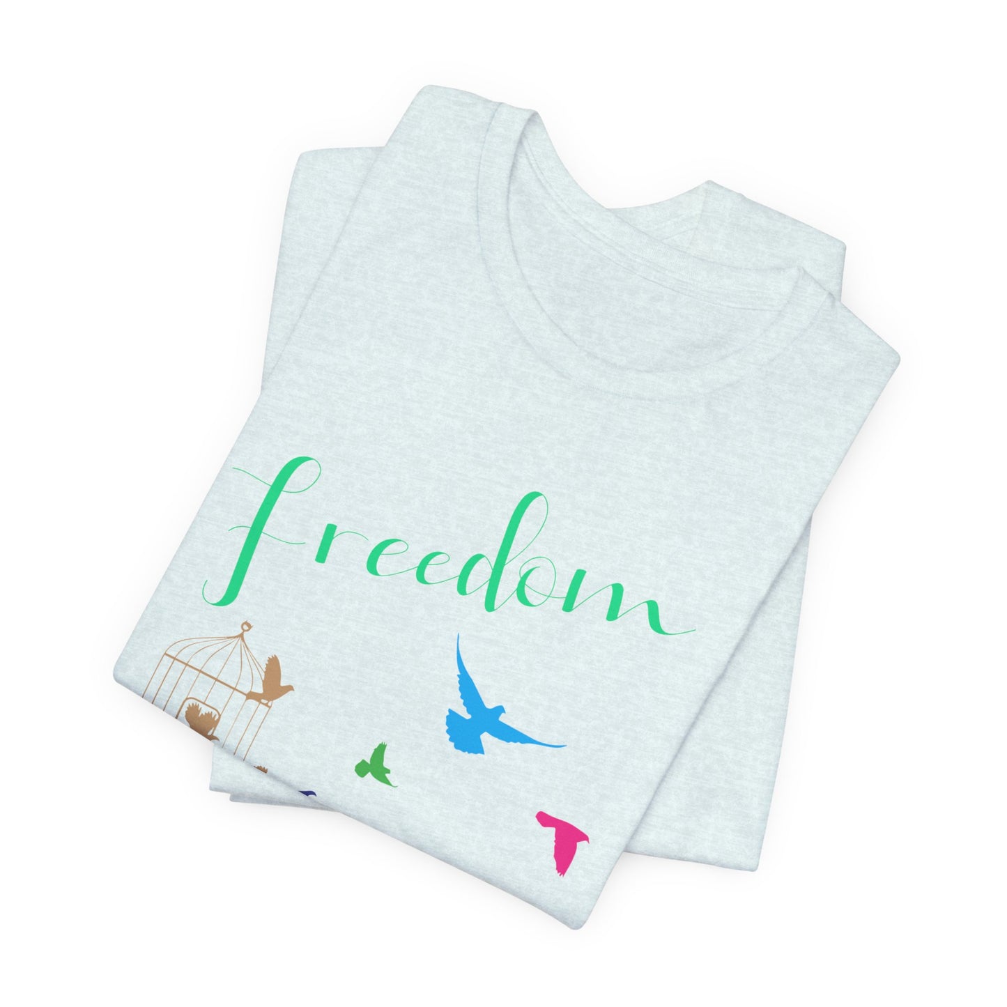 Freedom Birds T‑Shirt Short Sleeve