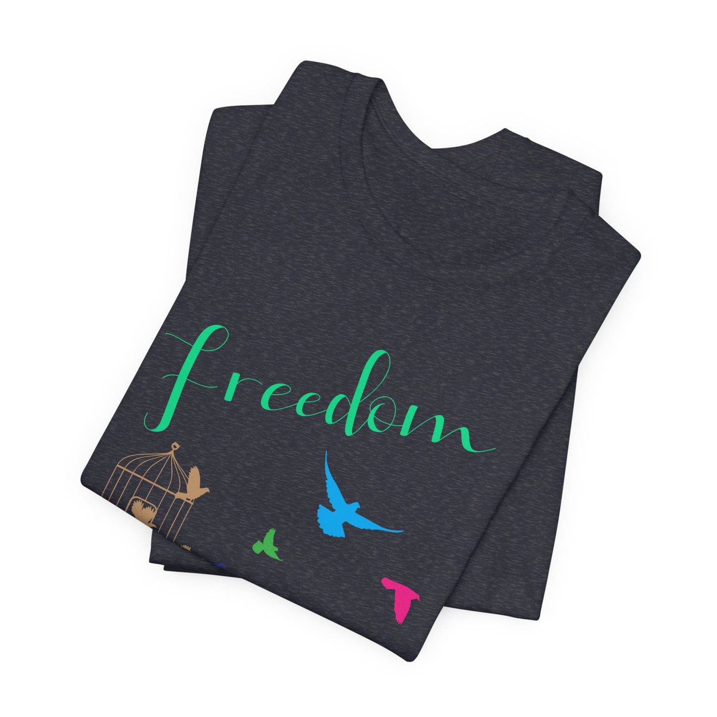 Freedom Birds T‑Shirt Short Sleeve