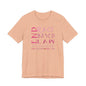 END RACE BASED LAW Canada Slim Pink T-Shirt Short Sleeve