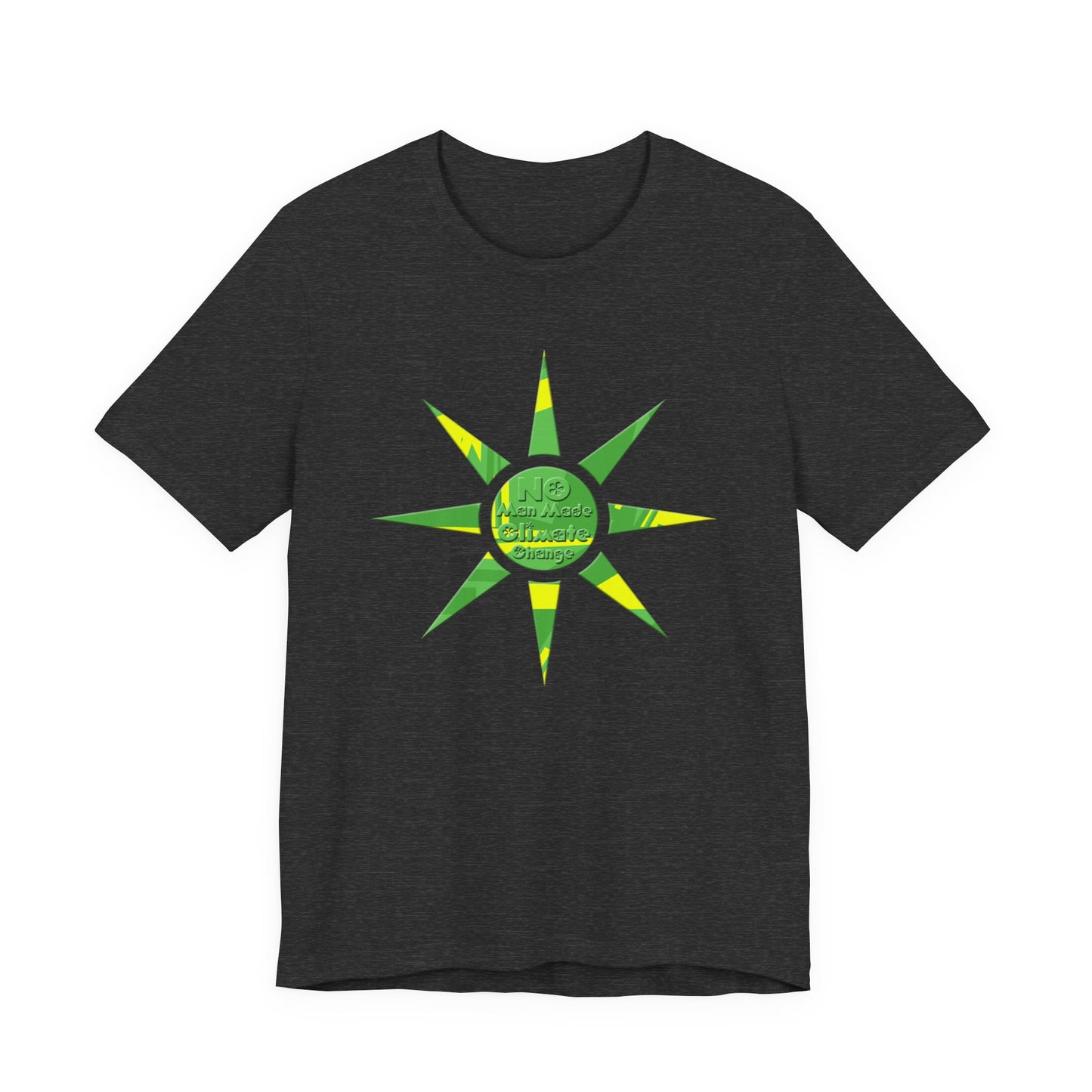 No Man Made Climate Change T-Shirt Short Sleeve